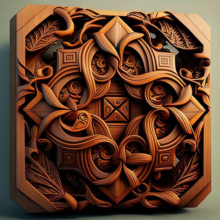 3D model Puzzle Chronicles game (STL)